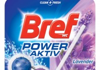 Dokonalá hygienická čistota s novým Bref Power Aktiv Lavender.