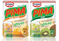 Nápoje PIMA od Dr.Oetker s obsahom prírodnej stévie, bez zbytočných kalórii.