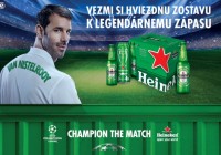 Sledujte finále Ligy Majstrov s novým 12-packom piva Heineken.