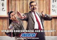 Snickers, čokoládová tyčinka, ktorá dostane aj Mr. Beana.