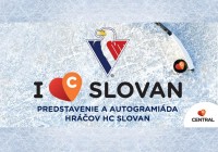 Predstavenie kompletného tímu HC SLOVAN už tradične v nákupnom srdci Bratislavy.