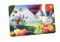 Darčeková karta od Poštovej banky.