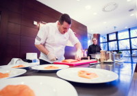 Zažite live cooking s profesionálnym šéfkuchárom.