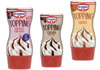 Svieža chuť ovocia v lahodnom vegánskom toppingu od Dr. Oetker