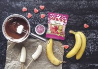 Valentínske banány v čokoláde