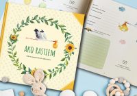 Ako rastiem –  výnimočná kniha na zaznamenávanie detstva vášho drobca 